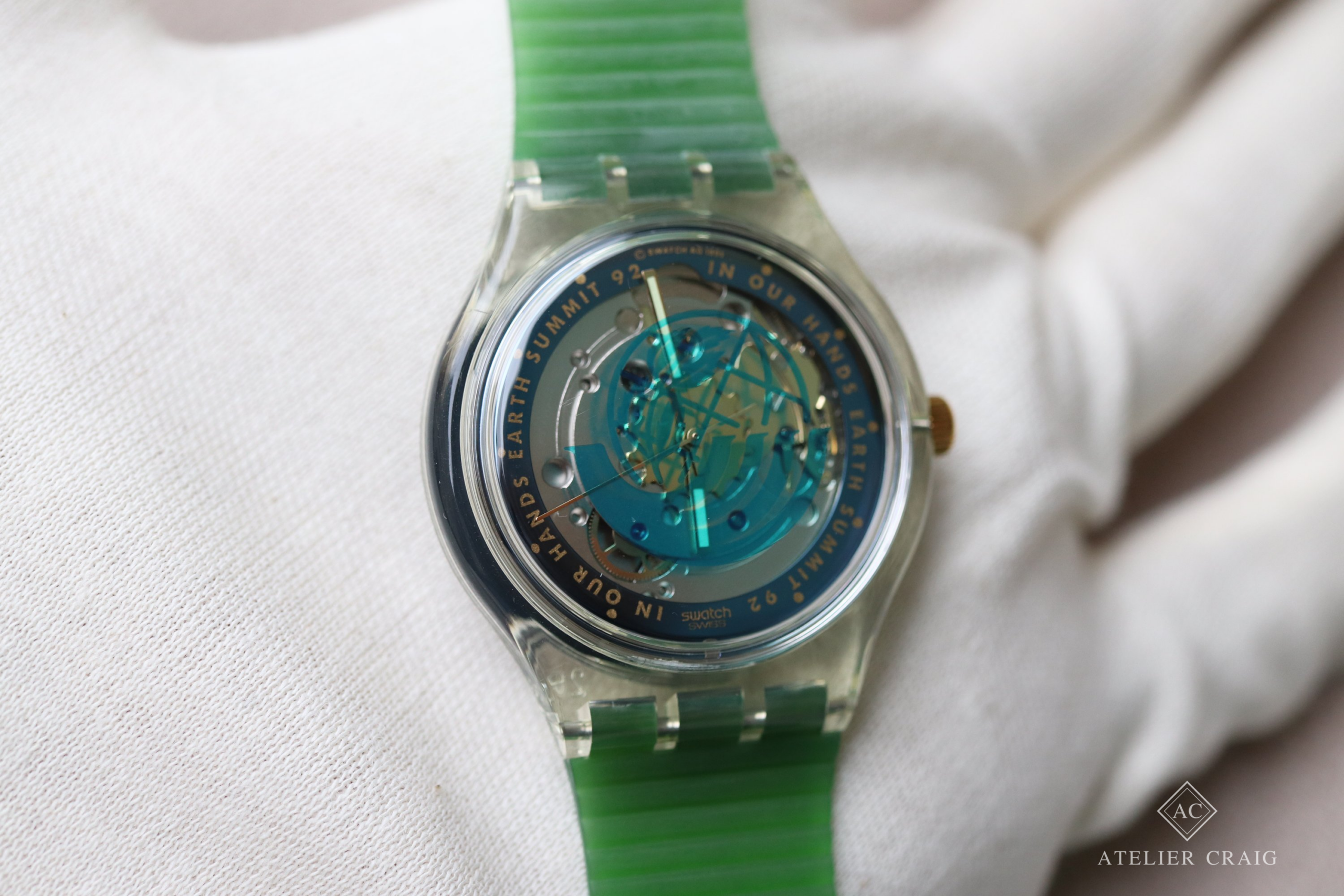 Swatch Automatic – Earth Summit ’92 – avec boîte